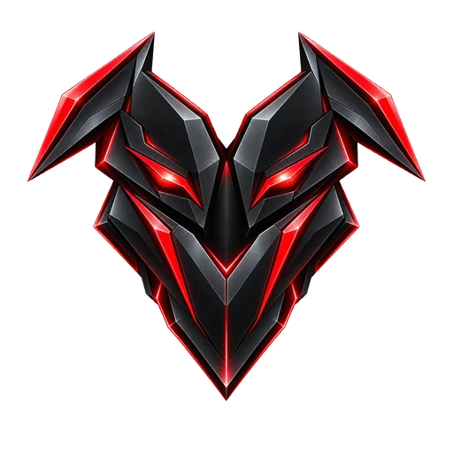 Rottweiler’s angular red and black dog emblem